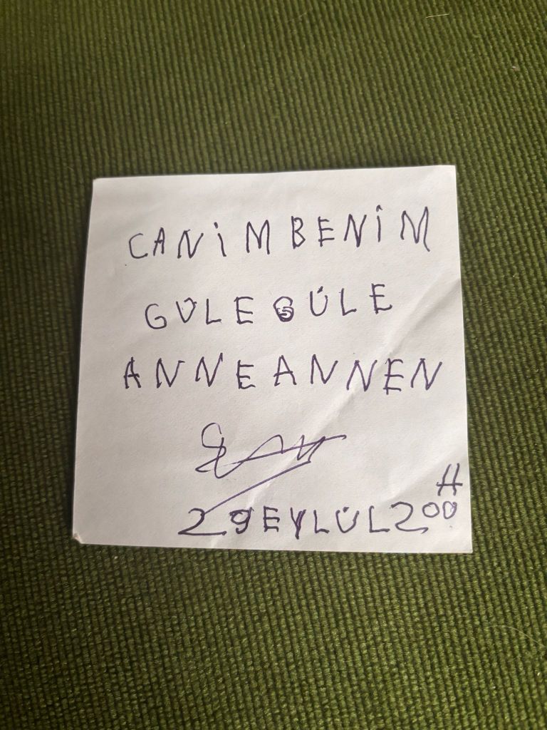 Canım benim güle&nbsp;güle